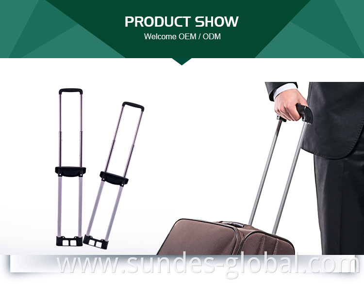 alloy Telescopic Handle Trolley suitcase expandable handle telescopic trolley handle